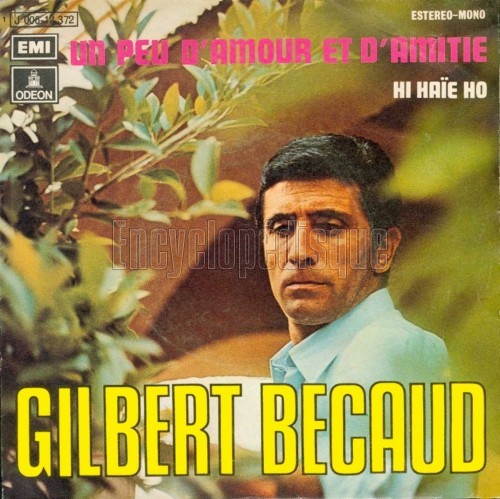 disque gilbert becaud un peu d amour et d amitie