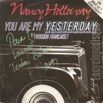 [Pochette de You are my yesterday (Nancy HOLLOWAY)]