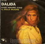 [Pochette de Ciao amore, ciao (version italienne) (DALIDA)]