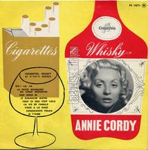 [Pochette de Cigarettes & whisky (Annie CORDY)]