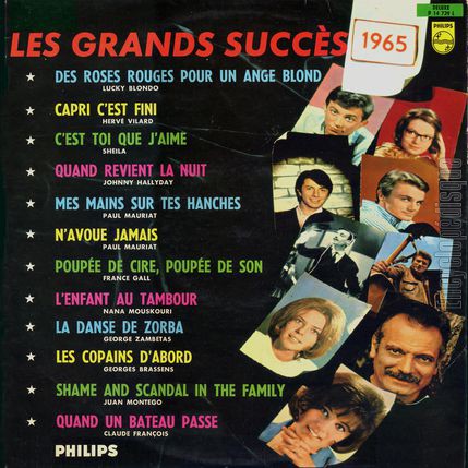 [Pochette de Les grands succs 1965 (COMPILATION)]