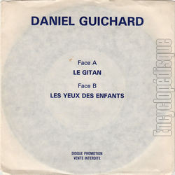 [Pochette de Le Gitan (Daniel GUICHARD)]