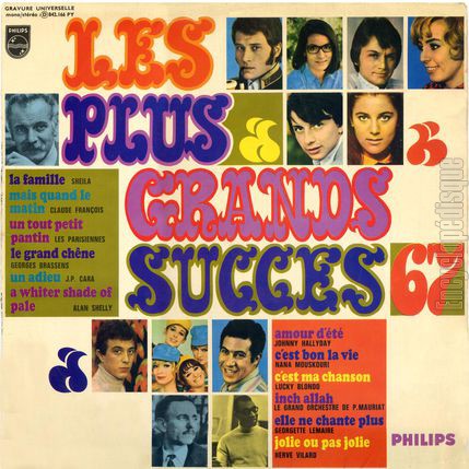 [Pochette de Les plus grand succs 1967 (COMPILATION)]