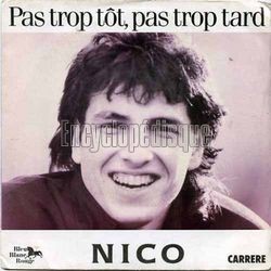 [Pochette de Pas trop tt, pas trop tard (NICO)]