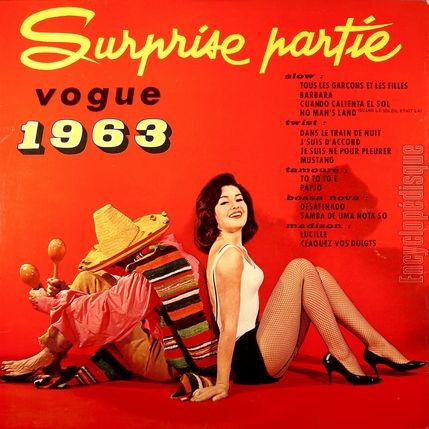 [Pochette de Surprise partie Vogue 1963 (COMPILATION) - verso]