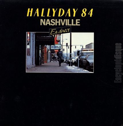 [Pochette de Hallyday 84 Nashville - en direct - (Johnny HALLYDAY)]