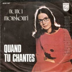 [Pochette de Quand tu chantes (Nana MOUSKOURI)]