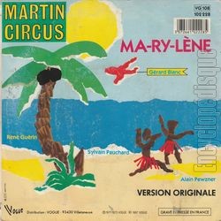 [Pochette de Je m’clate au Sngal (MARTIN CIRCUS) - verso]