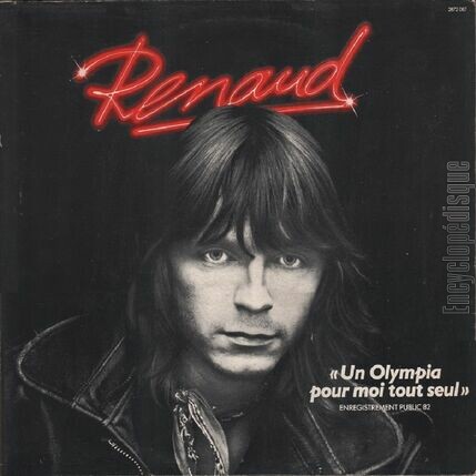 [Pochette de Un Olympia pour moi tout seul (RENAUD)]