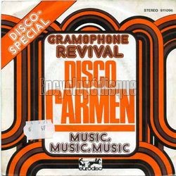 [Pochette de Disco Carmen (GRAMOPHONE REVIVAL)]