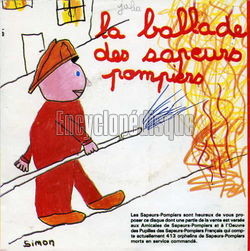 [Pochette de La ballade des sapeurs pompiers (Les SAPEURS POMPIERS)]