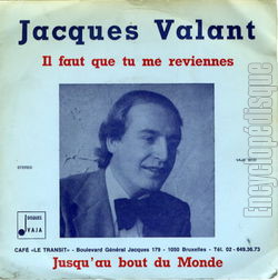 [Pochette de Il faut que tu me reviennes (Jacques VALANT)]