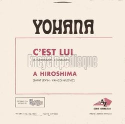 [Pochette de C’est lui (YOHANA) - verso]