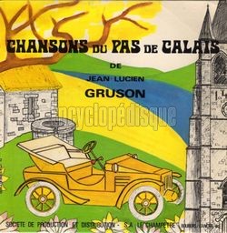 [Pochette de Chansons du Pas de Calais (Jean-Lucien GRUSON)]