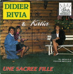 [Pochette de Une sacre fille (Didier RIVIA)]