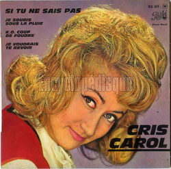 [Pochette de Si tu ne sais pas (Cris CAROL)]