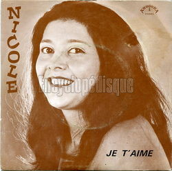 [Pochette de Je t’aime (NICOLE)]