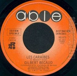 [Pochette de Destination Carabes (Gilbert BCAUD)]