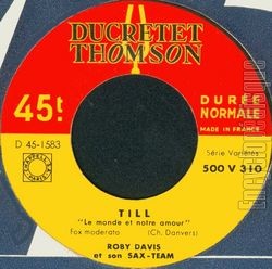 [Pochette de Till (Roby DAVIS)]