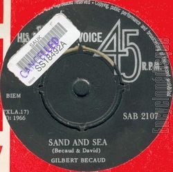 [Pochette de Sand And Sea (Gilbert BCAUD)]