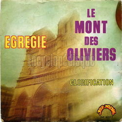 [Pochette de Le mont des oliviers (GRGIE)]