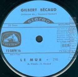 [Pochette de Les marchs de Provence (Gilbert BCAUD) - verso]