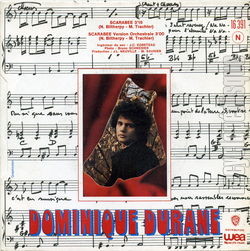 [Pochette de Scarabe (Dominique DURANE) - verso]