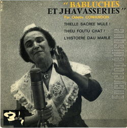 [Pochette de Babluches et jhavasseries (Odette COMANDON)]