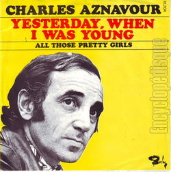 [Pochette de Yesterday when I was young (Charles AZNAVOUR) - verso]