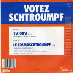 [Pochette de Y’a qu’ ! (VOTEZ SCHTROUMPF) - verso]