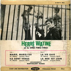 [Pochette de Marie, marie-toi (Herv WATINE) - verso]