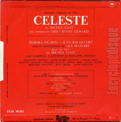 [Pochette de Cleste (B.O.F.  Films ) - verso]