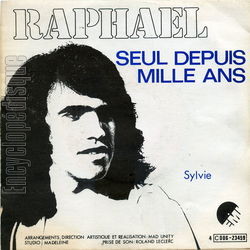 [Pochette de Seul depuis mille ans (RAPHAL)]