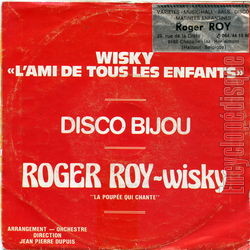 [Pochette de Wisky, l’ami de tous les enfants (Roger ROY) - verso]