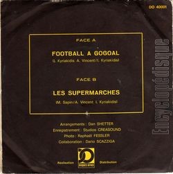 [Pochette de Football  gogoal (CABARET CHAUD 7) - verso]