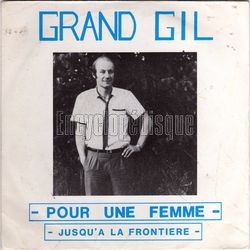 [Pochette de Pour une femme (GRAND GIL)]