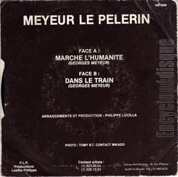 [Pochette de Marche l’humanit (MEYEUR LE PLERIN) - verso]