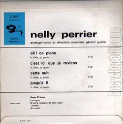 [Pochette de Oh ! ce piano (Nelly PERRIER) - verso]