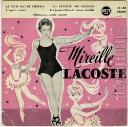 [Pochette de Le petit rat de l’opra (Mireille LACOSTE)]