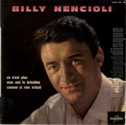 [Pochette de Ce n’est plus (Billy NENCIOLI)]