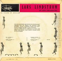 [Pochette de Dansez le letkiss (Lars LINDSTROM) - verso]