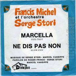 [Pochette de Marcella (Francis MICHEL) - verso]