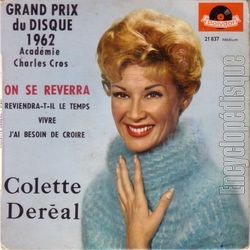 [Pochette de On se reverra (Colette DERAL)]