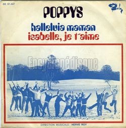 [Pochette de Halleluia maman (Les POPPYS) - verso]