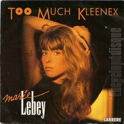 [Pochette de Too much kleenex (Marie LEBEY)]