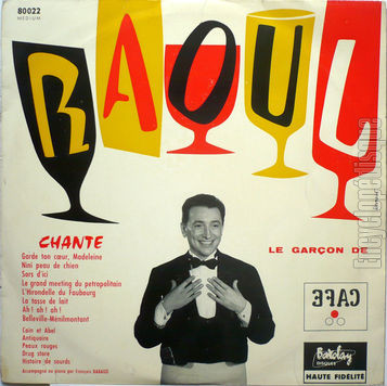 [Pochette de Chante (RAOUL LE GARON DE CAF)]