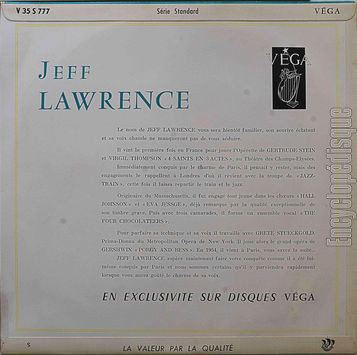 [Pochette de Si t’avais pas, Accarezzame, Innamorata… (Jeff LAWRENCE) - verso]