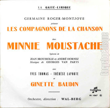 [Pochette de Minnie Moustache (THTRE / SPECTACLE)]